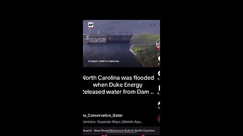 The flood was caused by,,,