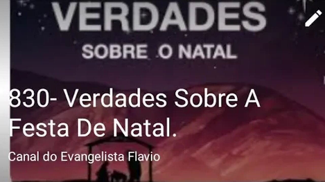 830- Verdades Sobre A Festa De Natal.