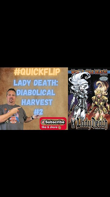Lady Death: Diabolical Harvest #2 Coffin Comics #QuickFlip Comic Review Pulido,,Bernard #shorts
