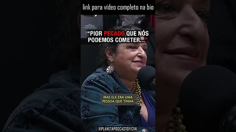 “EU NÃO PODERIA CHAMAR DEUS DE PALHAÇO” com Grace Gianoukas | Planeta Podcast #shorts