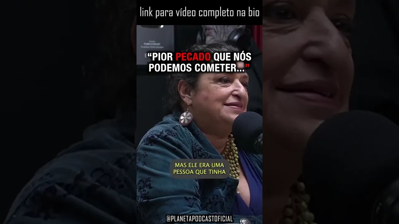 “EU NÃO PODERIA CHAMAR DEUS DE PALHAÇO” com Grace Gianoukas | Planeta Podcast #shorts