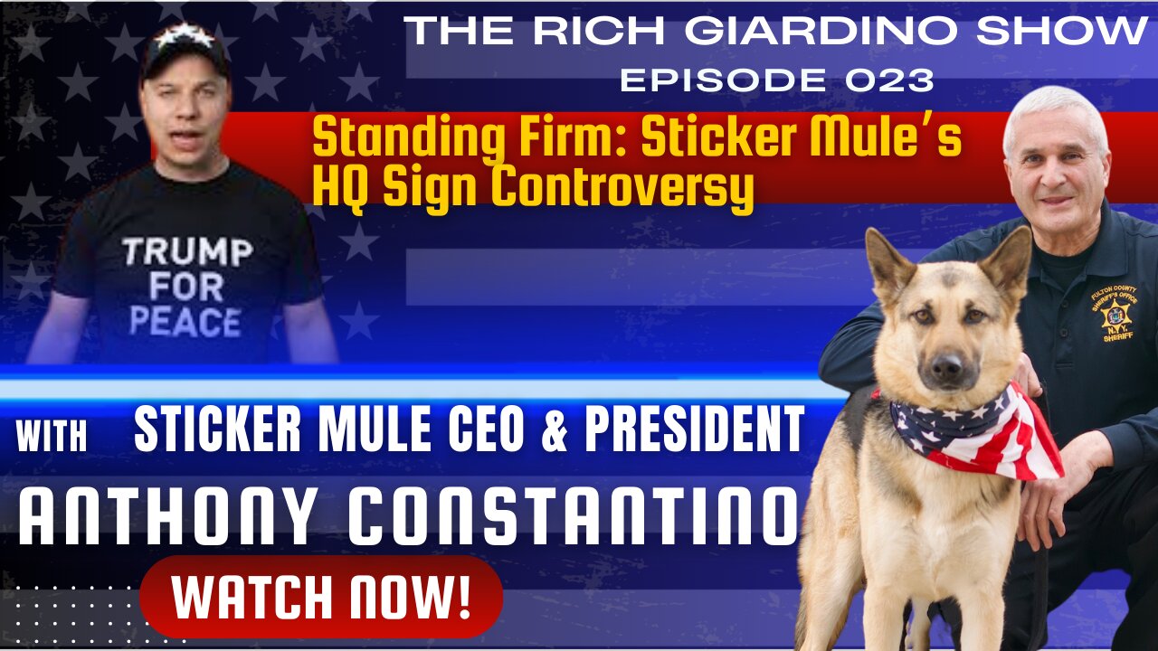 Standing Firm: Sticker Mule’s HQ Sign Controversy Ep 023