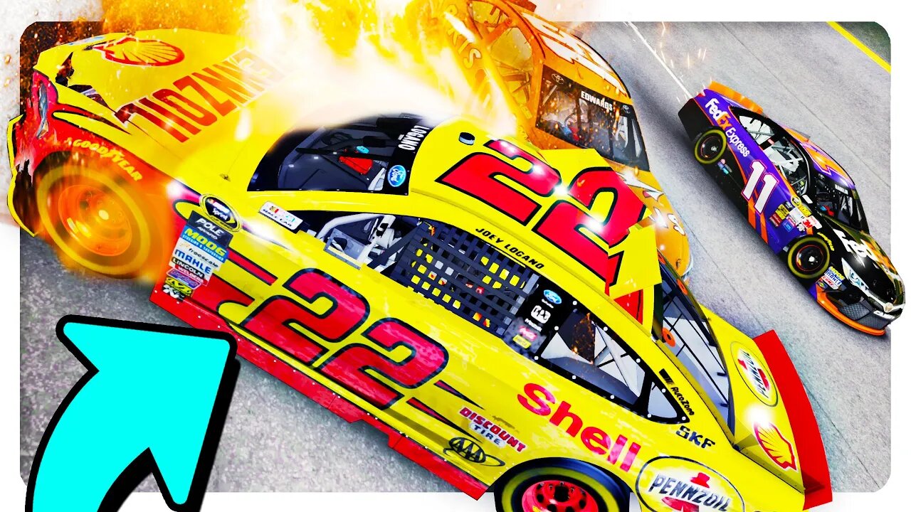 GAME BREAKS JOEY LOGANO // NASCAR '15 Season Ep. 12