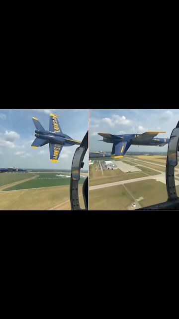 🔥🙌A scene you haven't seen in your life The flip of a warplane in the air🔥🔥👏