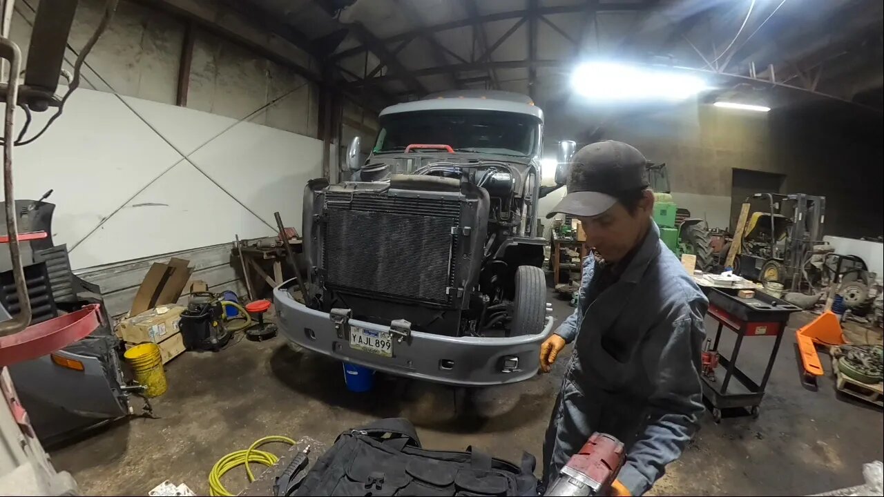 Working on another Isx Cummins