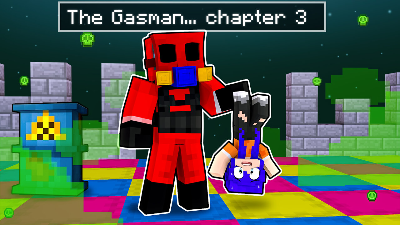 The GASMAN From CHAPTER 3 Poppy Playtime In Minecraft