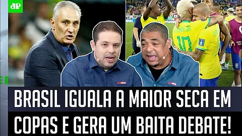 "NÃO! É MUITO FALSO falar que o Brasil..." OLHA esse BAITA DEBATE sobre a Seleção na Copa!