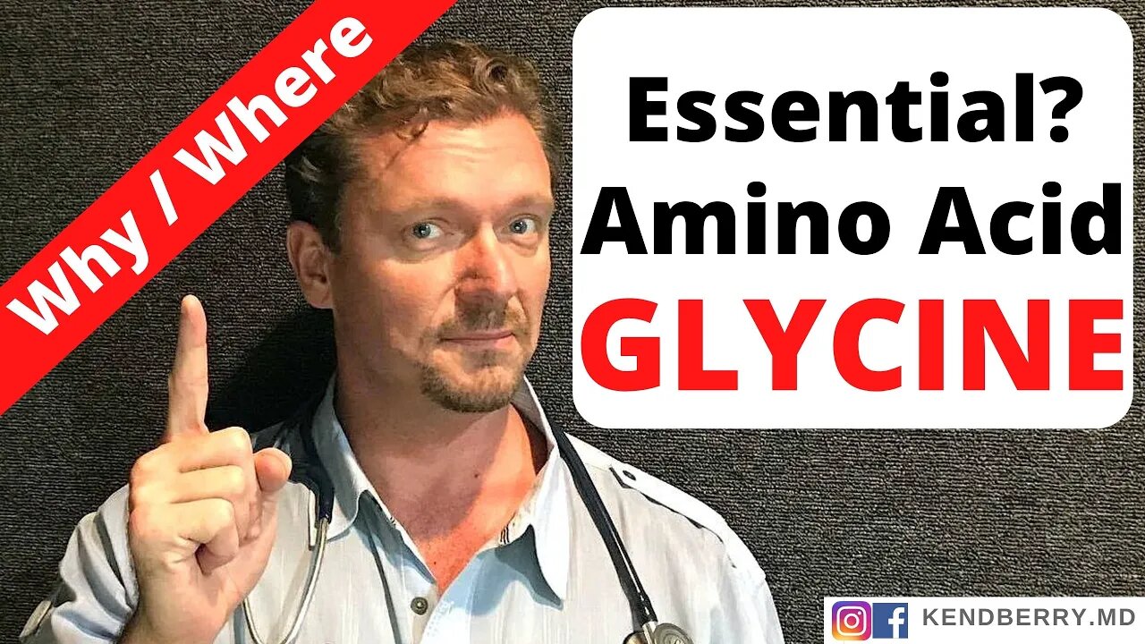 GLYCINE (Why You NEED It) & Which Foods Have It (Essential Amino Acid?)