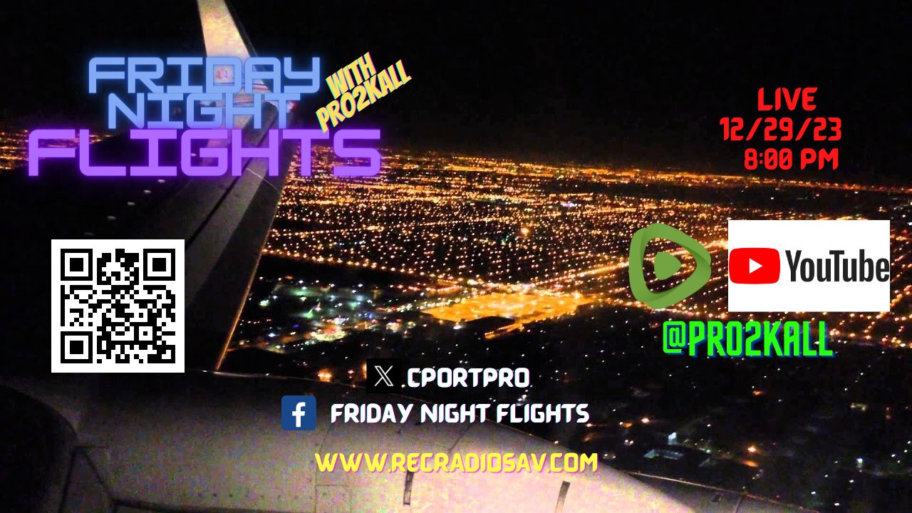 Friday Night Flights 12/29/23: The Year that Was.....