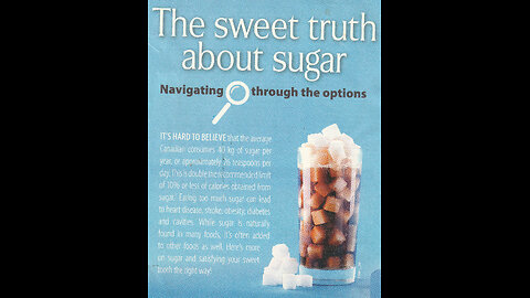 The Opinion No One Wanted - Go Sugar Free