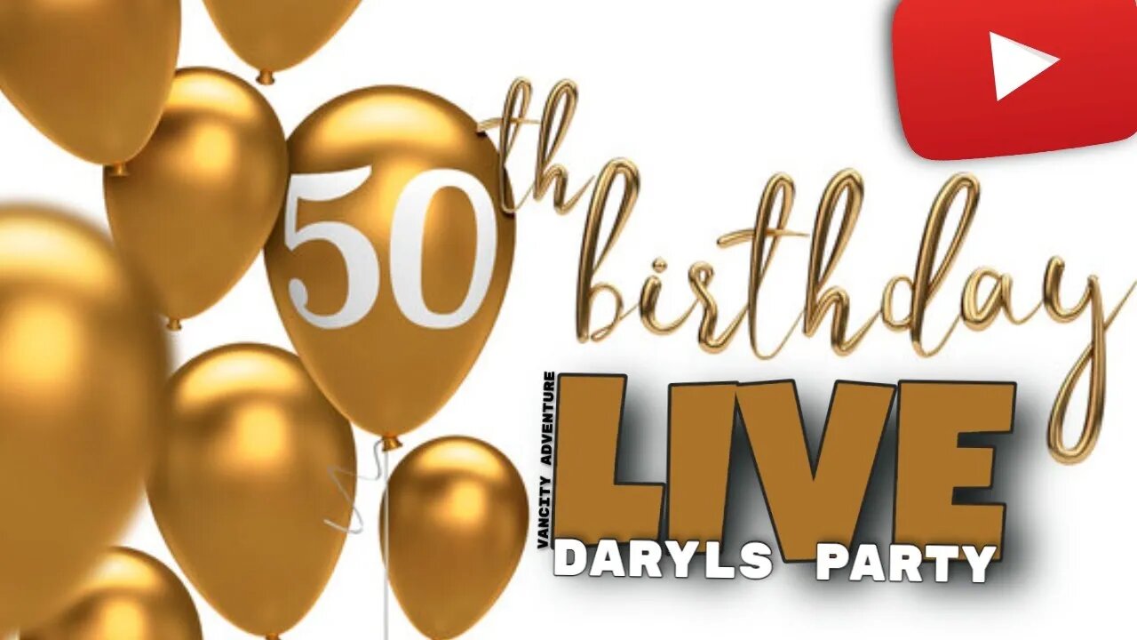 Live 50th Birthday Bash for Daryl