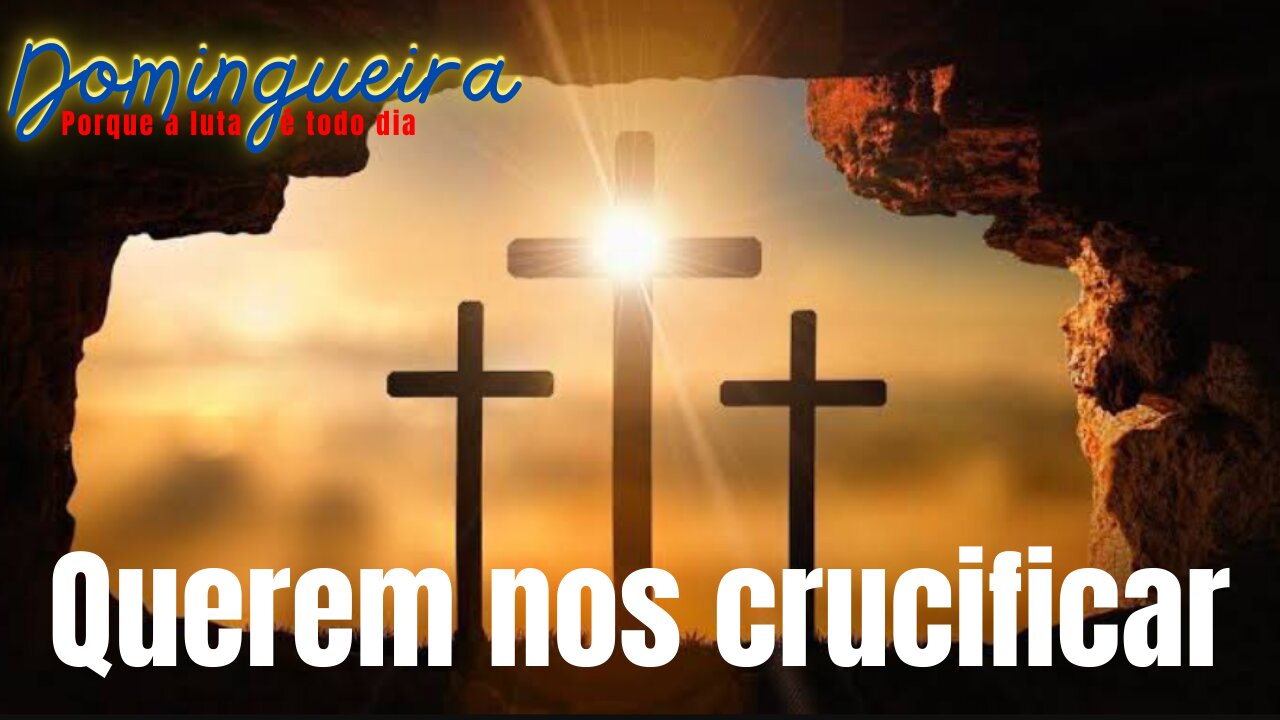 Até quando continuarão crucificando o povo?