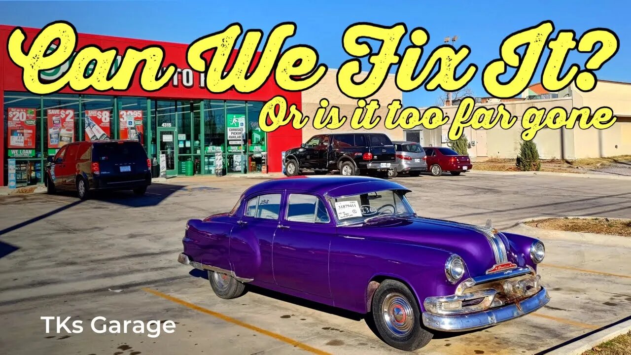 Can We Bring The 1953 Pontiac Chieftain back to life? Or is it over?