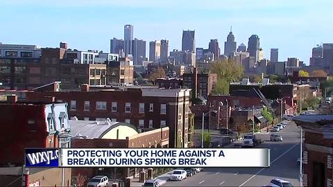 Police advise spring breakers to take steps to protect their home while on vacation