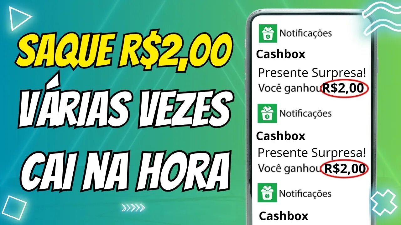 [SAQUE R$2,00 VÁRIAS VEZES] APP PARA GANHAR DINHEIRO DE VERDADE em 2023 e Já CAI NA HORA via PIX