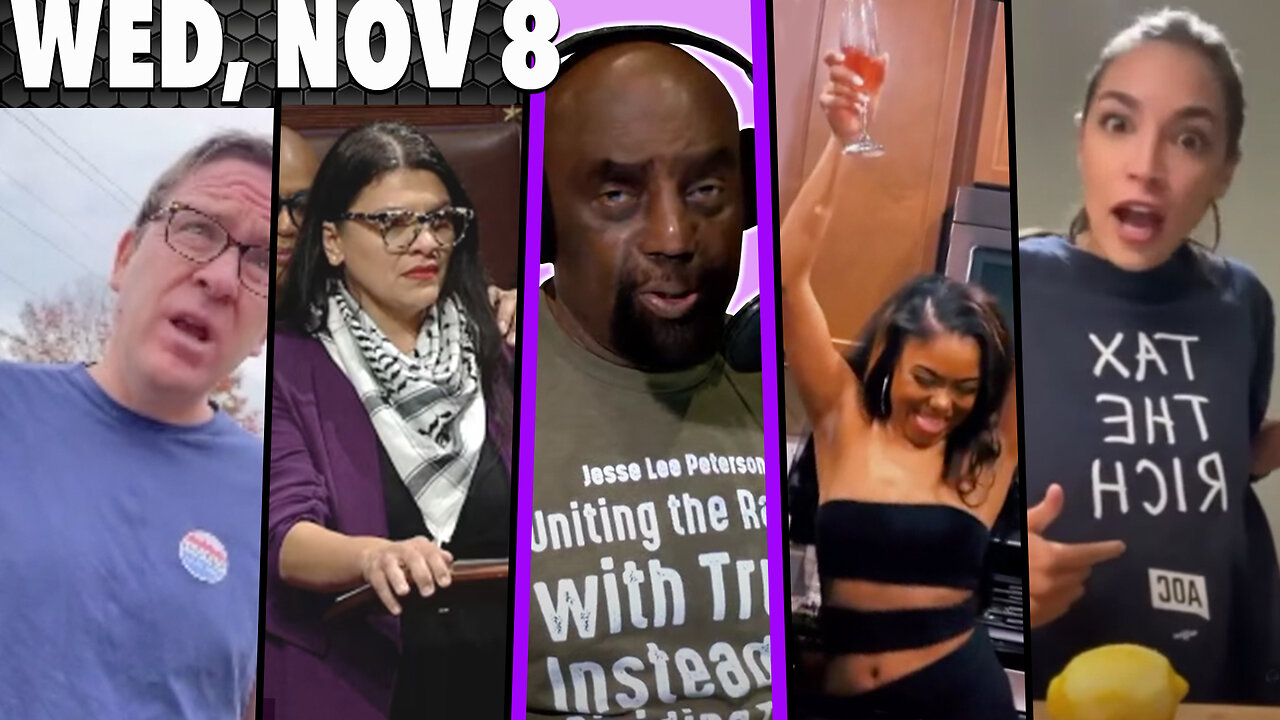 Female Nature in America; Rashida Tlaib; AOC; Ilhan Omar; When I'm President | JLP SHOW (11/8/23)