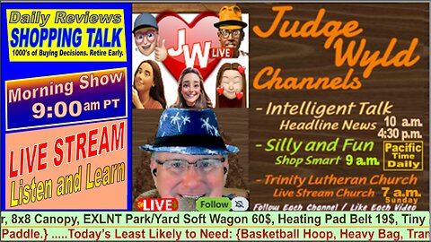 Live Stream Humorous Smart Shopping Advice for Sunday 10 13 2024 Best Item vs Price Daily Talk