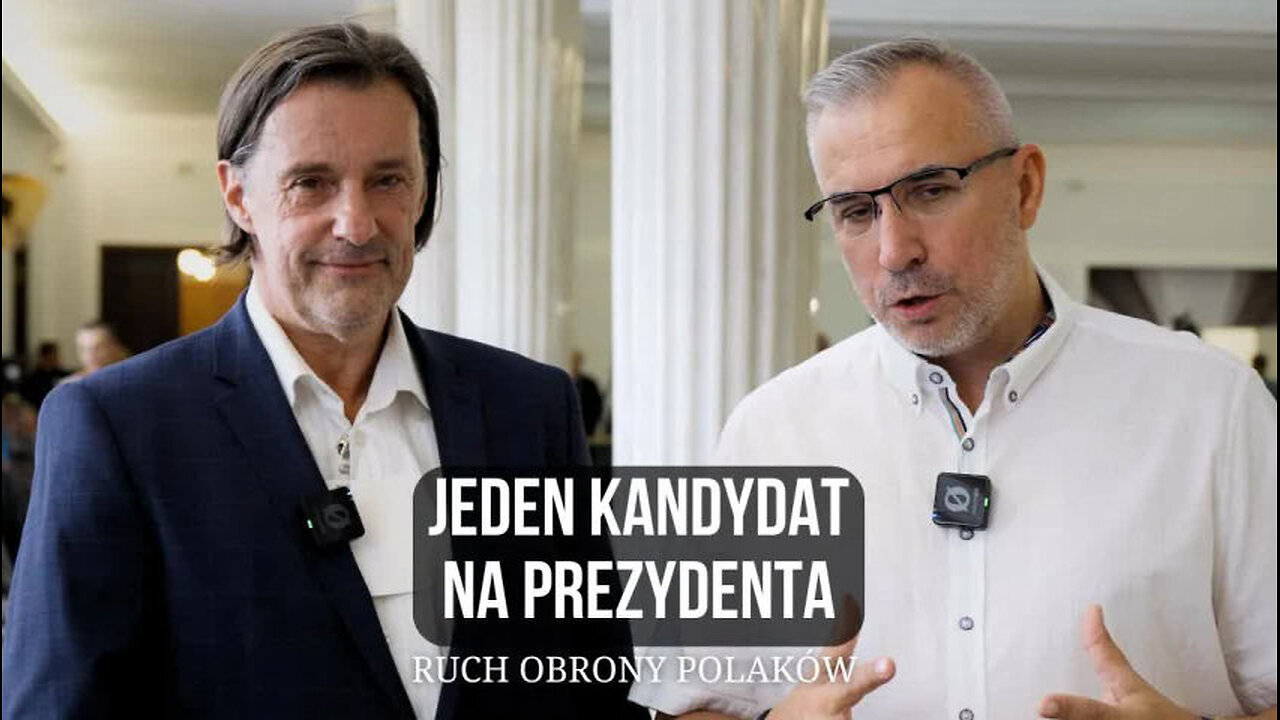 ROP - KONFERENCJA W SEJMIE - JEDEN WSPÓLNY KANDYDAT NA PREZYDENTA