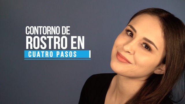 Contorno de rostro en cuatro pasos