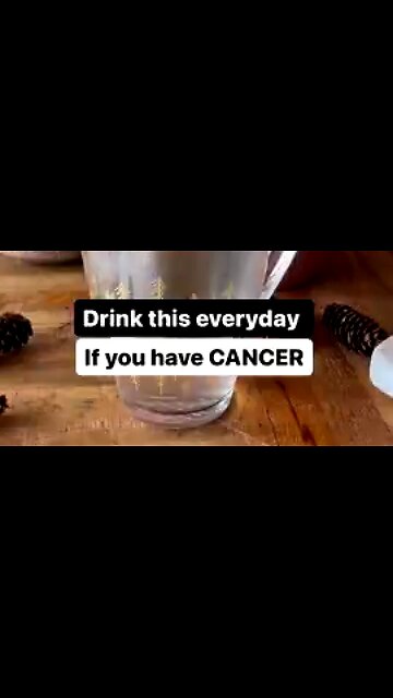 DRINK THIS EVERYDAY IF YOU HAVE CANCER - NATURAL HEALING 💯