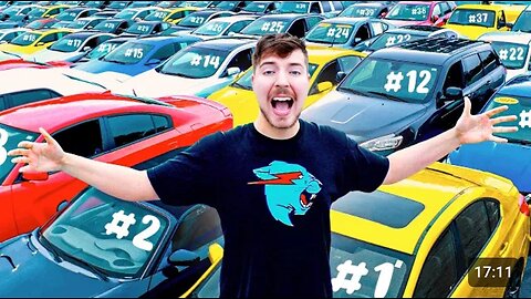 I Gave My $40,000,000th Subscriber 40 Cars
