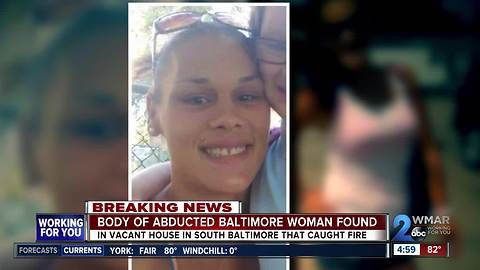 Body found in house fire linked to abducted woman