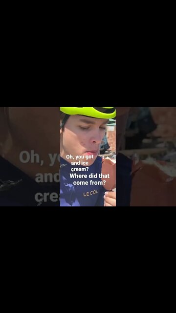 The Best VEGAN CYCLIST ICE CREAM? #Shorts