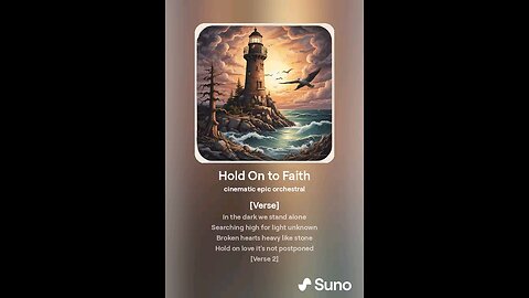 Hold on to Faith