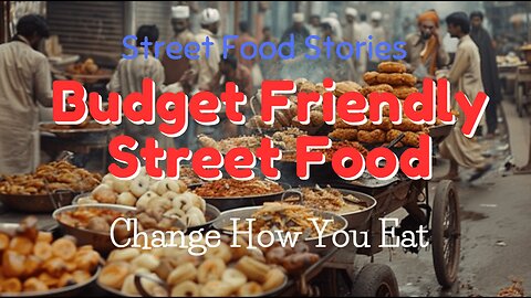 Budget Friendly Street Food Options |This Will Change How You Eat