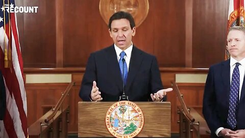 DeSantis just can't handle it, massively triggered again