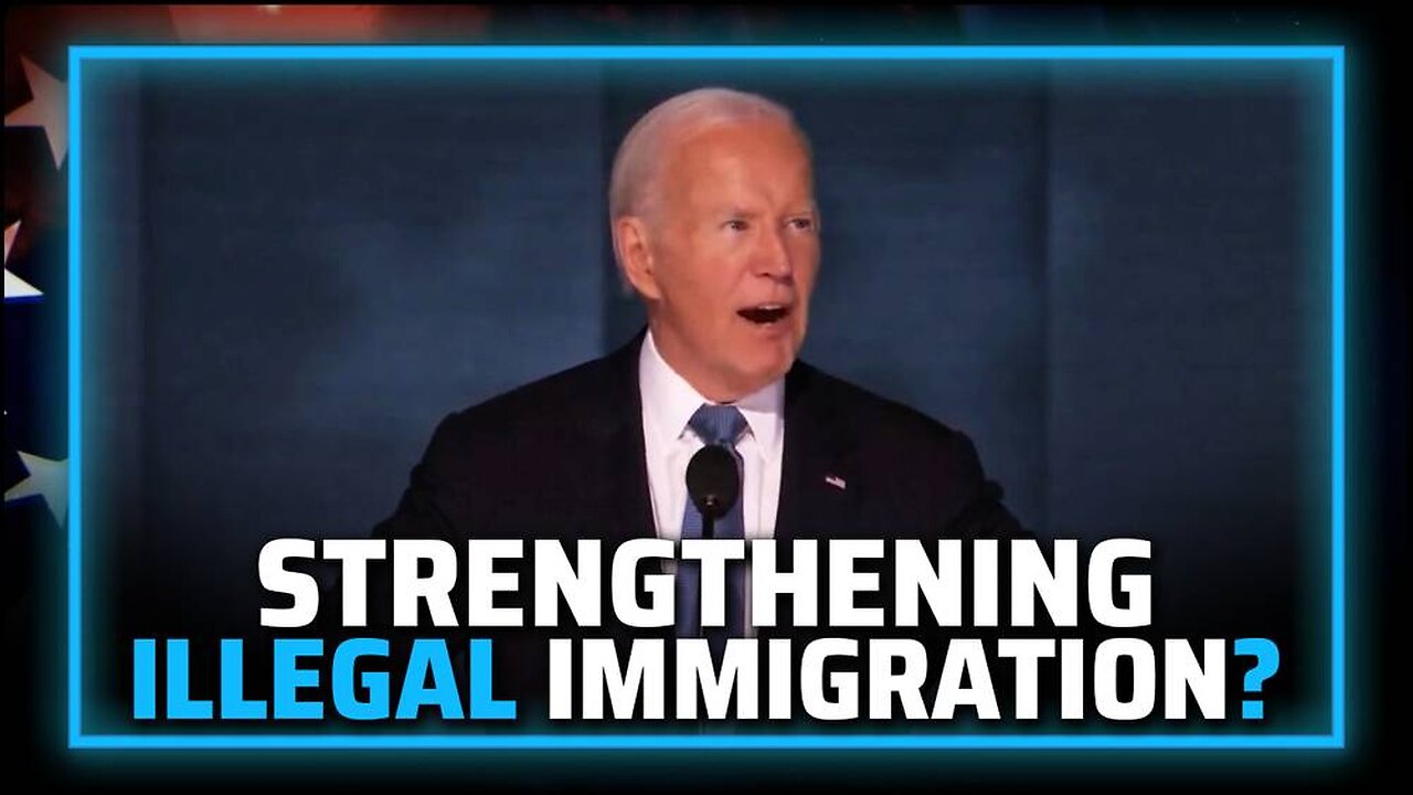 VIDEO: Biden Says He And Kamala Are Committed To Illegal Immigration