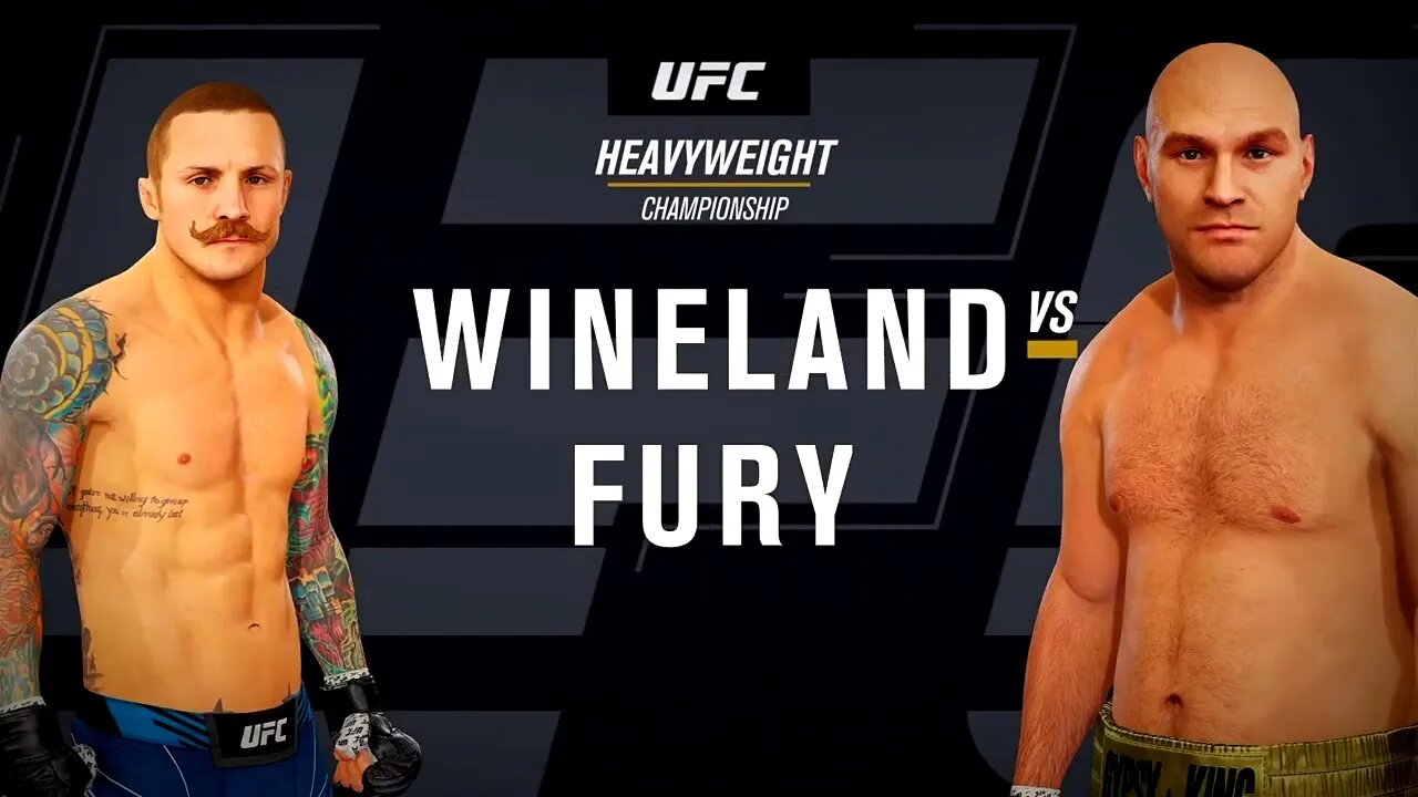 EA Sports UFC 4 Gameplay Tyson Fury vs Eddie Wineland