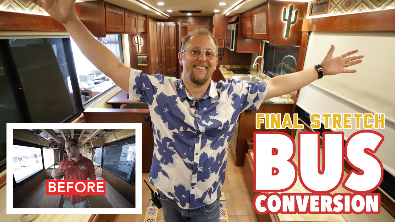 MCI Bus Conversion Remodel RV Update Tour by Leisure Coachworks | EP. 5