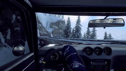 DiRT Rally 2 - 240Z Wall Scrapes Through Col de Turini