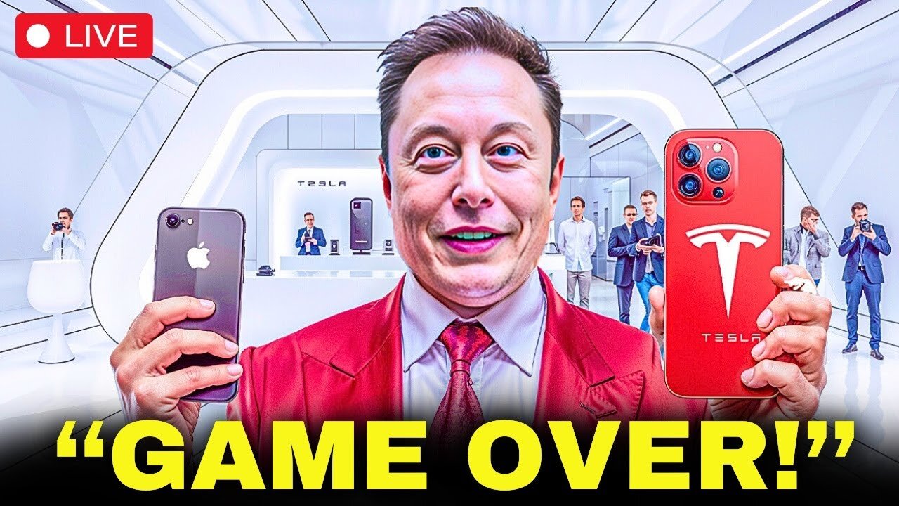 Elon Musk: "The $299 Tesla Phone Will Be The End Of iPhone!"