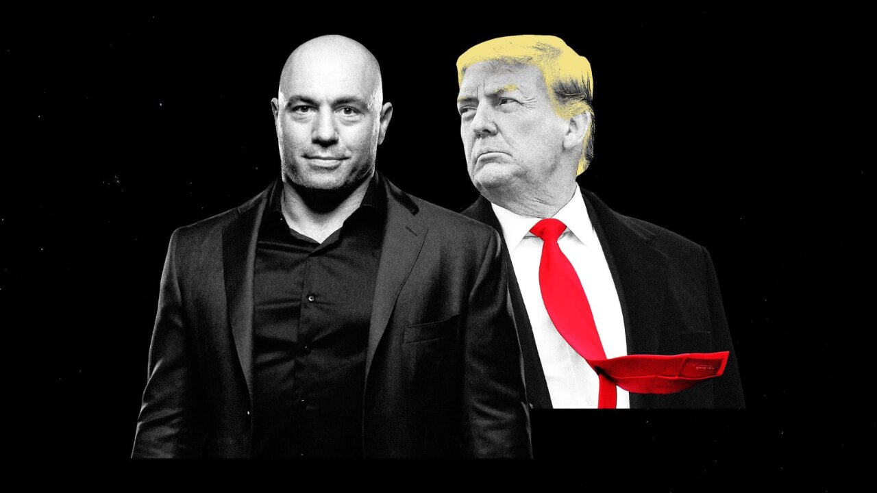 Joe Rogan reacts to Trump going insane with Fake News Media