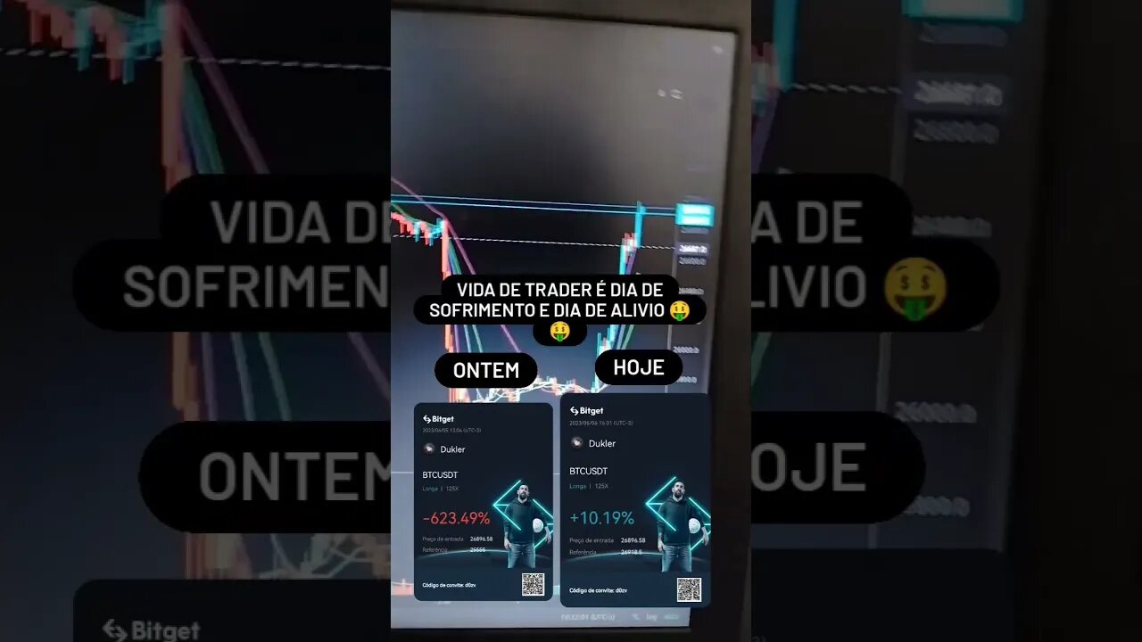 vida de trader e seus altos e baixo #criptomoedas #bitget #bitcoin