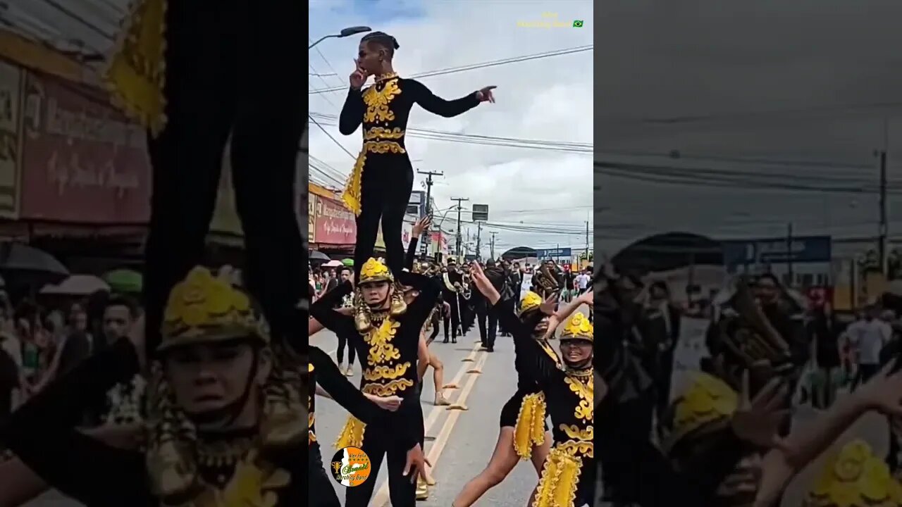 CORPO COREOGRÁFICO 2022 - BM. LUIZ RAMALHO 2022 NO DESFILE CÍVICO 2022 - MANGABEIRA - PB. - #shorts