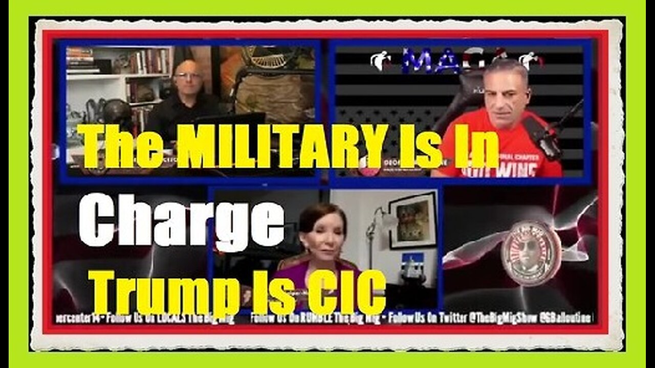 Dr Jan Halper - Hayes - The Military Is In Charge - Trump Is CIC - 8-7-2Q24