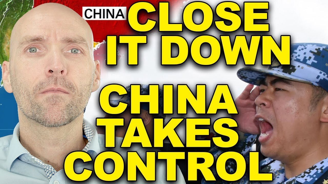 HERE WE GO. CHINA CLOSES OFF TAIWAN. NOTHING WILL SHIP TO AMERICA. JPMORGAN WARNING ON WHAT'S NEXT