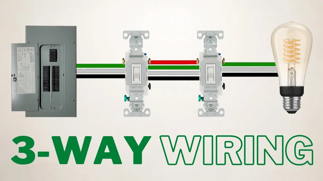 How to Wire a 3-Way Switch - Wire-by-Wire Diagrams for 3 Common Scenarios