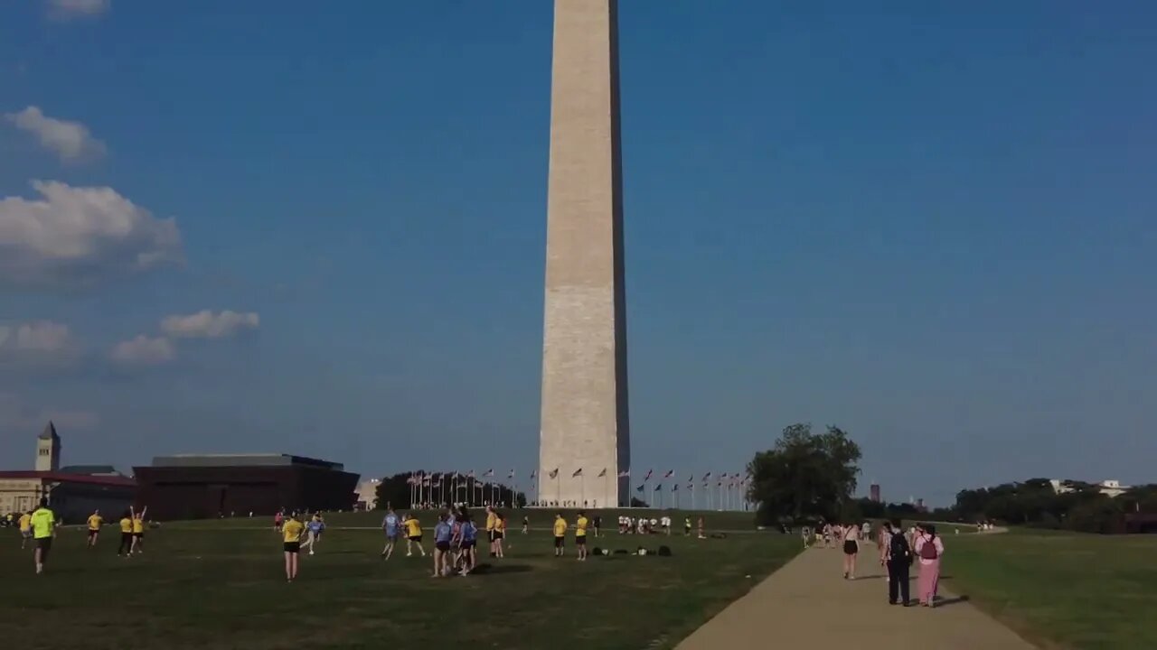 Just a quiet evening bike ride in Washington D.C.