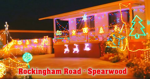 Christmas lights Perth Best Displays Rockingham Road Spearwood Australia
