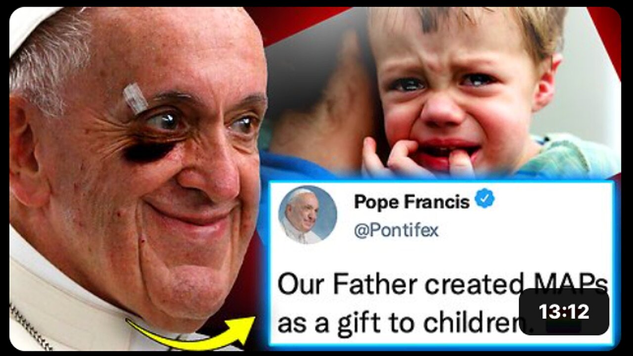 Pope Francis Urges Pride Organizers To Be Inclusive of 'Pedosexuals'