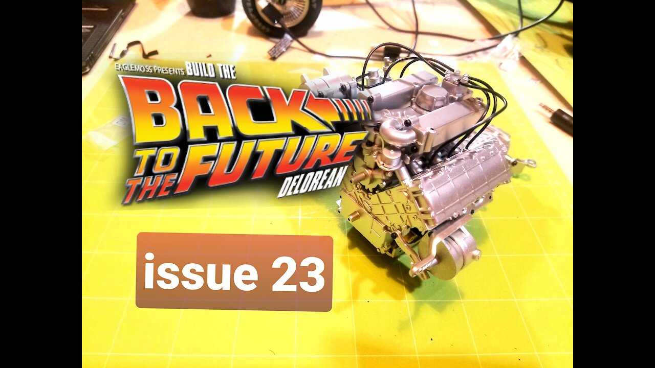 Eaglemoss build the delorean issue 23
