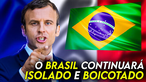 Brasil seguirá isolado com a reeleição de Emmanuel Macron (Felipe Dideus)