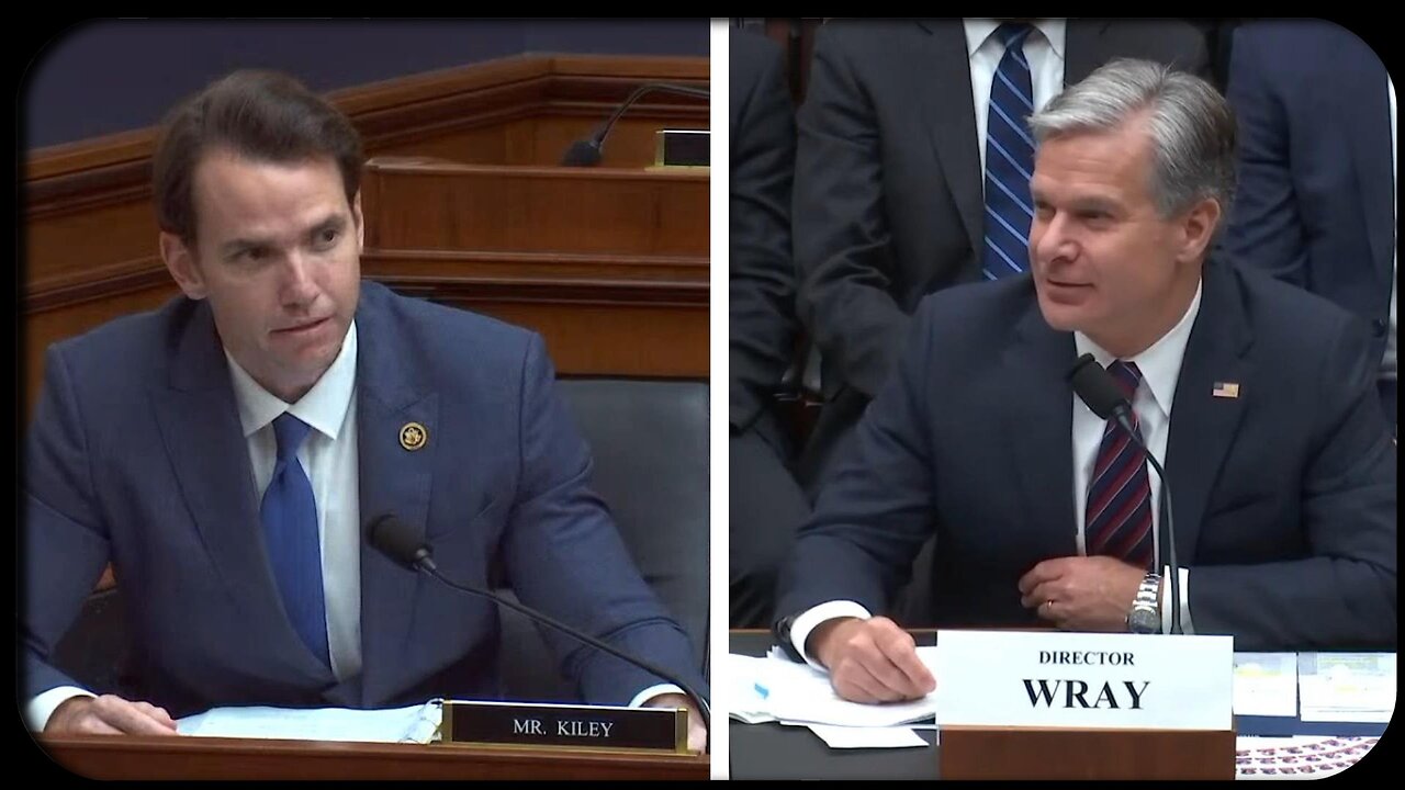 Rep. Kiley grills FBI boss on Trump assassination attempt * July 22, 2024