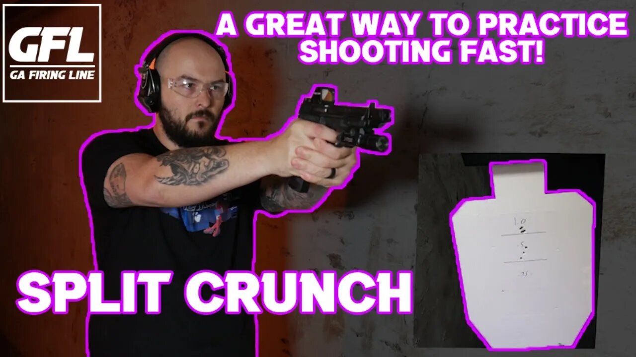 Practice Shooting Fast With the Split Crunch!