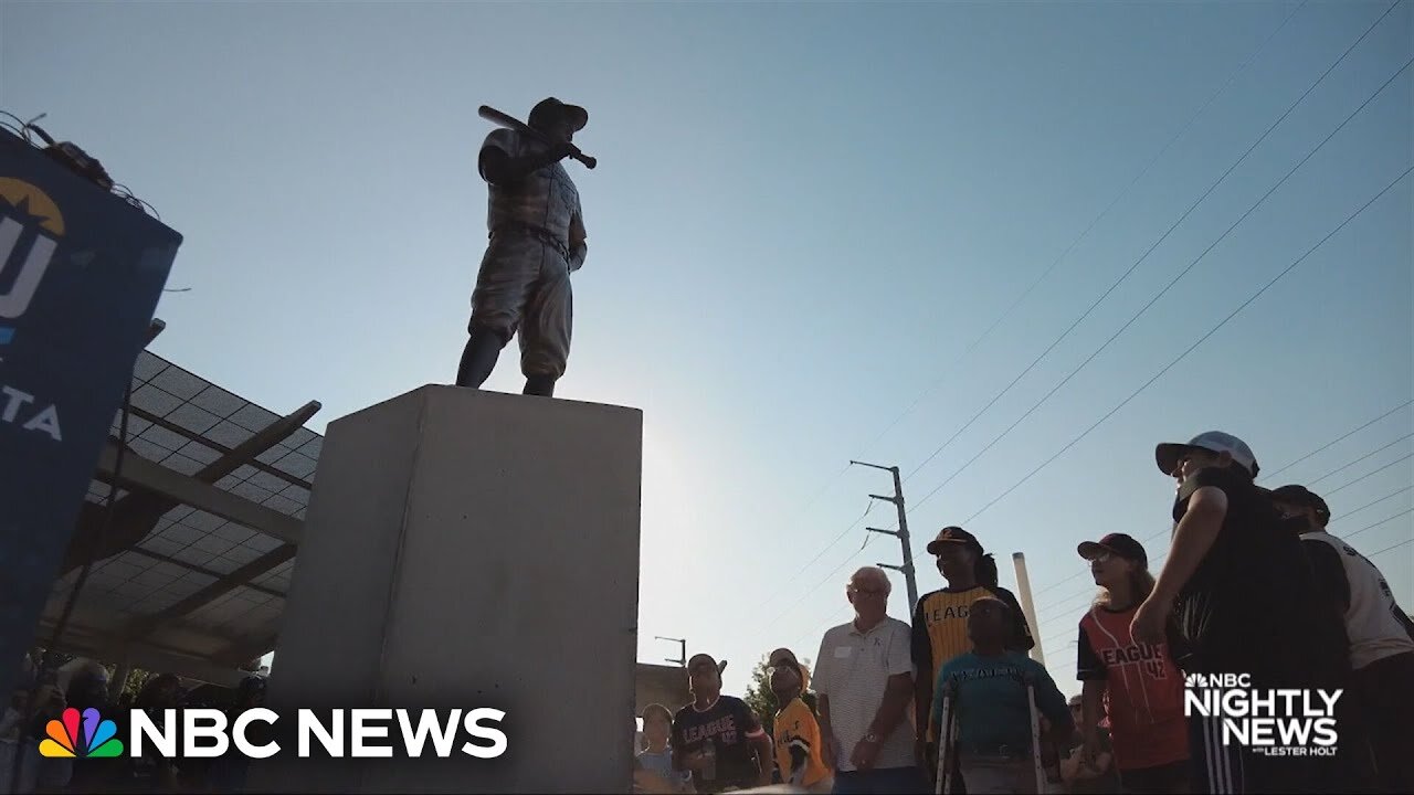 Recast and reclaimed: A stolen Jackie Robinson statue’s return to Wichita