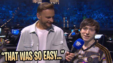 Peterbot Gives SAVAGE Interview After Soloing EVERYONE In The FNCS Finals!